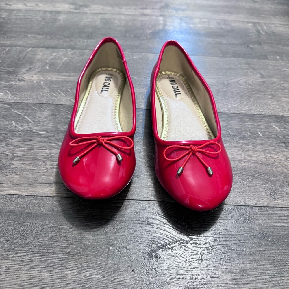 Pink Patent Ballet Flats